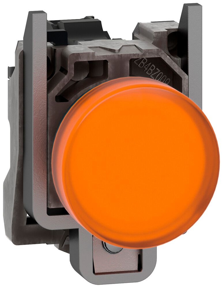 Lampada di segnalazione INS Harmony XB4 400V LED IP66 30×47×54mm arancione