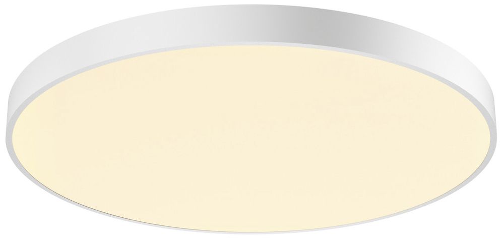 LED-Deckenleuchte SLV MEDO 90 CORONA CW TRIAC 78W 10225lm 3000/4000K Ø900 weiss