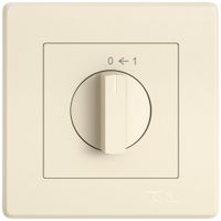 UP-Montageset EDIZIO.liv SNAPFIX® f.Schwenktaster m.Griff 0 ← 1 cr