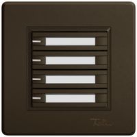 UP-Universaltaster EDIZIO.liv UNI SNAPFIX® m.LED RGB 8× 1-Tbed.Pap.br