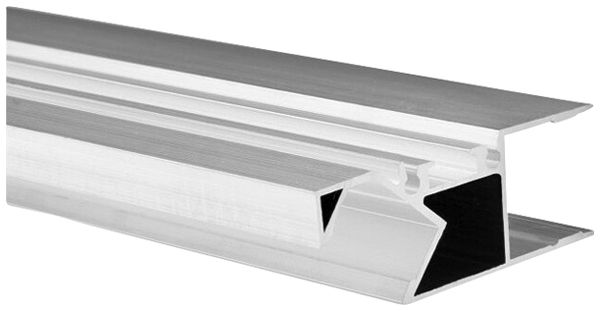 Profilé AP DOTLUX DXAD4 aluminium 2000×50×19mm argent