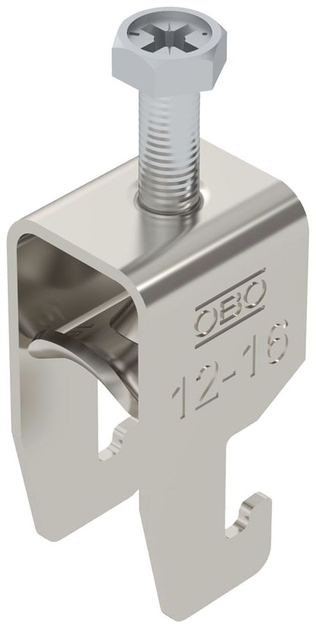 Fixation rapide BET 2056 pied à U métal 12…16mm 1×câble A4 1.4571