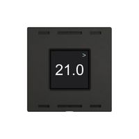 Raumtemperatursensor EDIZIO.liv Wiser SNAPFIX® 230V 5…30°C schwarz