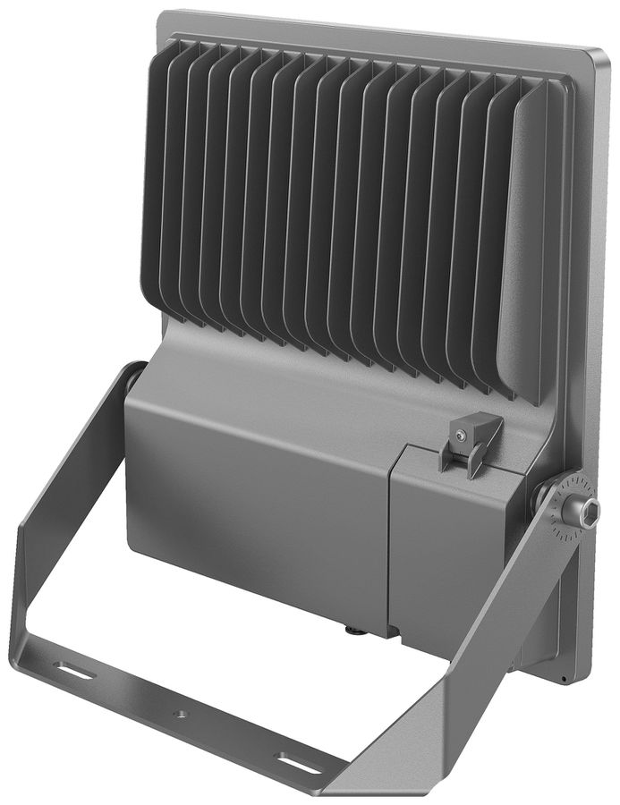 LED-Strahler DOTLUX LENSone 300W 3000…5000K IP66 DIM 500×68mm 80⨯120° schwarz