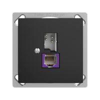 EB-Dose T+T 6P/1×RJ45 DSL-Breitband EDIZIOdue schwarz