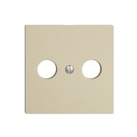 Frontplatte EDIZIOdue vanille für R/TV