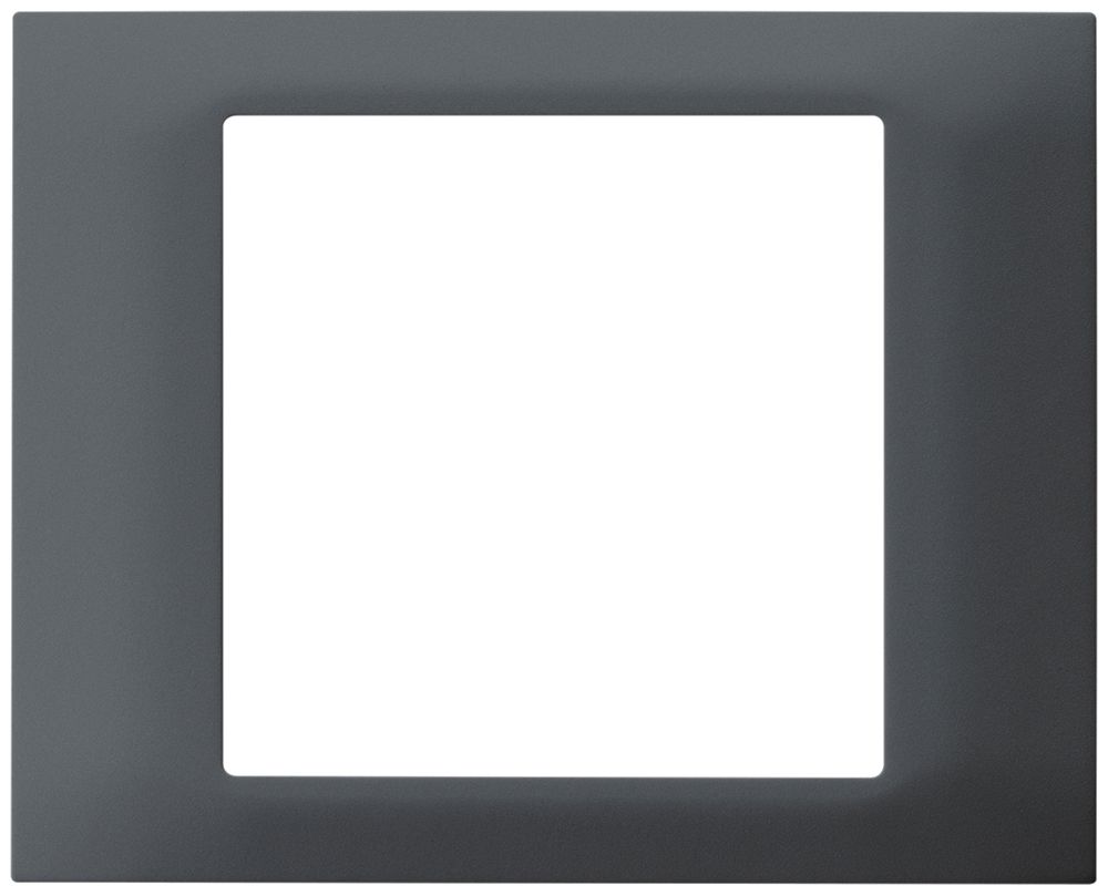 Abdeckrahmen kallysto 80×100mm steckbar zu EB-Dose G3 anthrazit