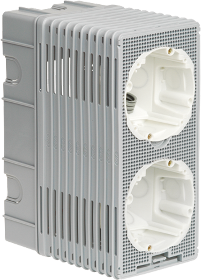 Geräteträger AGRO mit UP-Dose Gr.I-I NUP für isolierte Fassaden 70…160mm