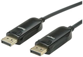 DisplayPort-Kabel ROLINE 8K@60Hz (DisplayPort 1.4) AOC HDR Ethernet schwarz 15m