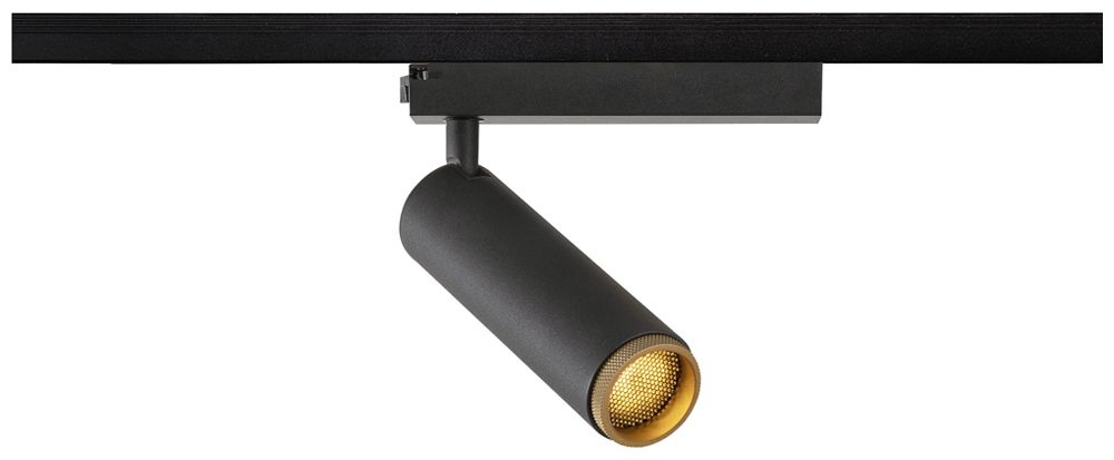 Spot LED SLV GRIP M 1×20W 1900lm 930 42° REG AD1PH Ø43×147mm nero