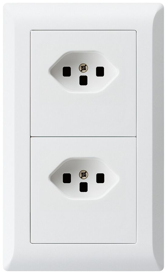 Combinazione INC kallysto.line grd.I-I verticale 2×tipo 23 c.morsetti a vite bi