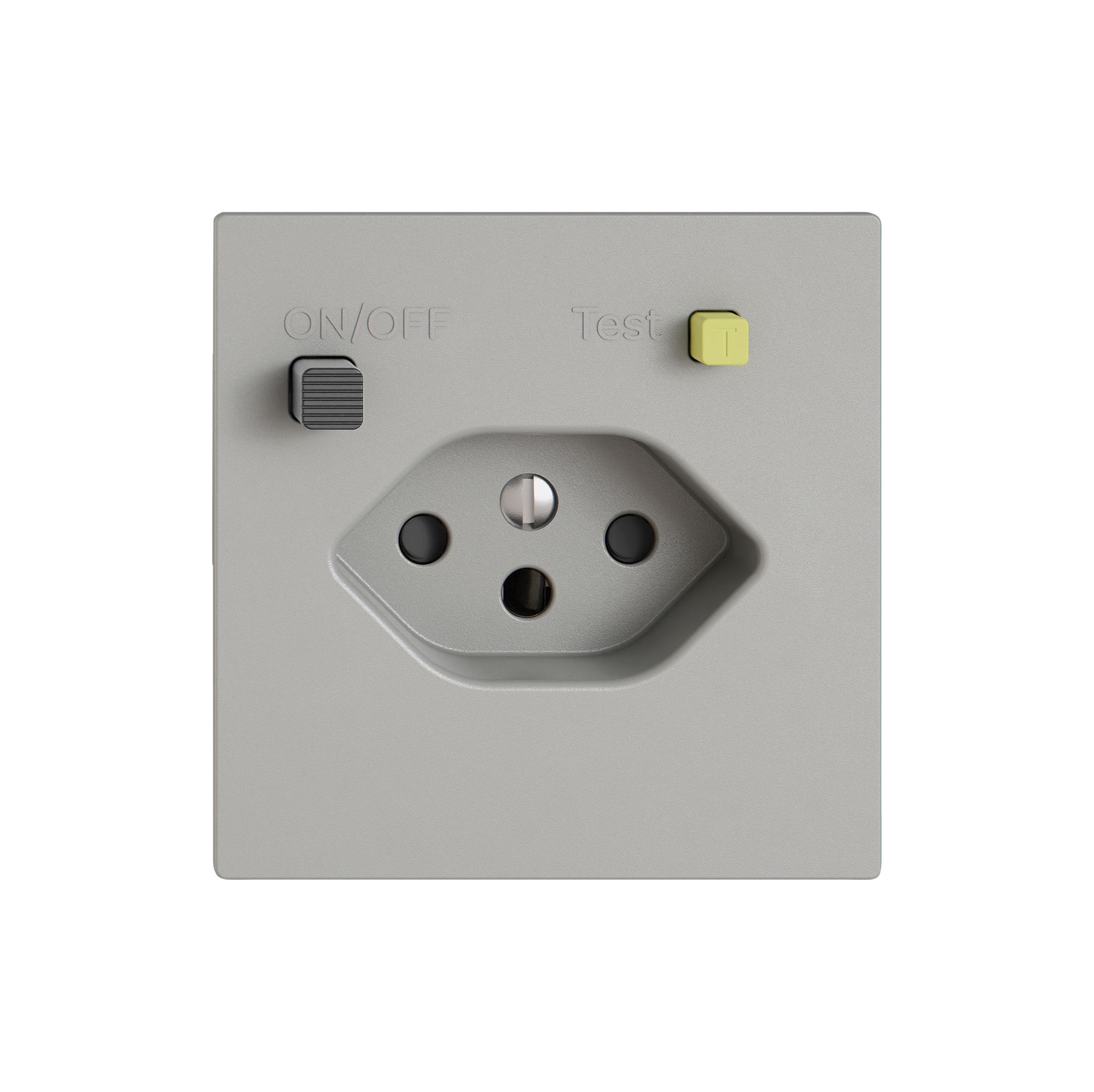 Prise FI EDIZIO.liv  1×T13 avec shutter grc