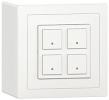 AP-Sensor/Dimmaktor 2/1×SIDUS free@home wireless, weiss
