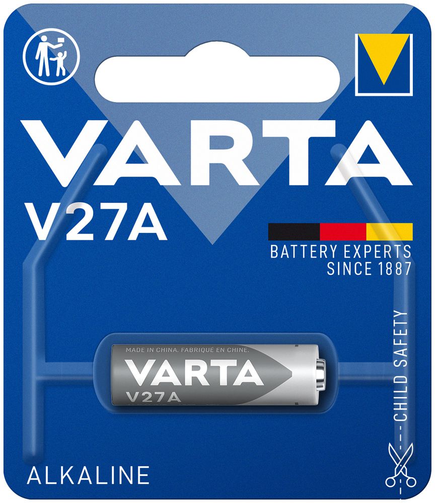 Batterie Alkali VARTA Electronics V27A, 12V Blister à 1 Stück
