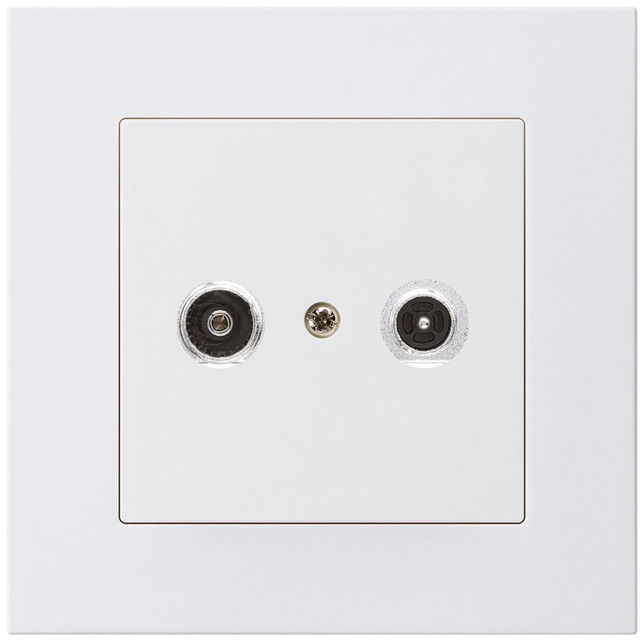 UP-Antennendose kallysto.pro R/TV 23dB 2GHz weiss