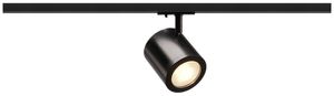 Proiettore LED SLV ENOLA_C, 12W 3000K 900lm 55° con adattatore 1-fase IP20 nero