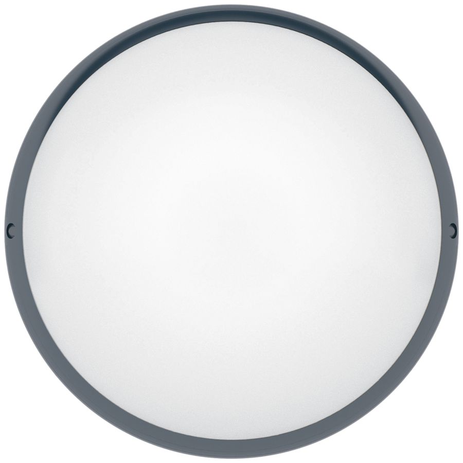 LED-Decken-/Wandleuchte ASTREO 1400lm 16W ON/OFF Ø328mm vandalensicher anthrazit