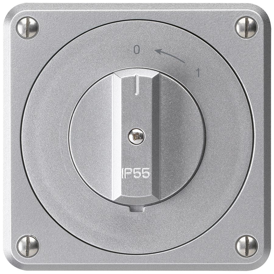UP-Schwenktaster robusto IP55 aluminium 1P