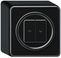 AP-Jalousieaktor KNX origin 2×Tasten schwarz