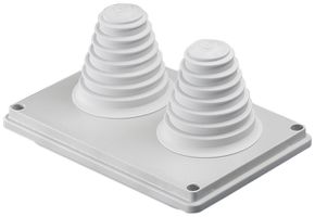 Kabeleinführung Rittal SV 9665.780 250×160mm Kunststoff Membran