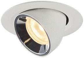 EB-LED-Downlight SLV NUMINOS GIMBLE XS, 7W 200mA 700lm 3000K 40° ws/chr