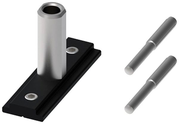 Supporto per sospensione Sylvania Lytespan ROUND alluminio 40mm nero