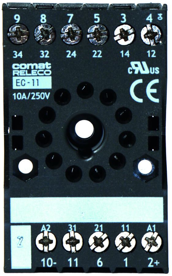 Zoccolo ad innesto ComatReleco EC-11 11L
