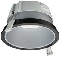 LED-Downlight Philips LuxSpace Compact M 18W 2100lm 840 WB Ø214mm schwarz