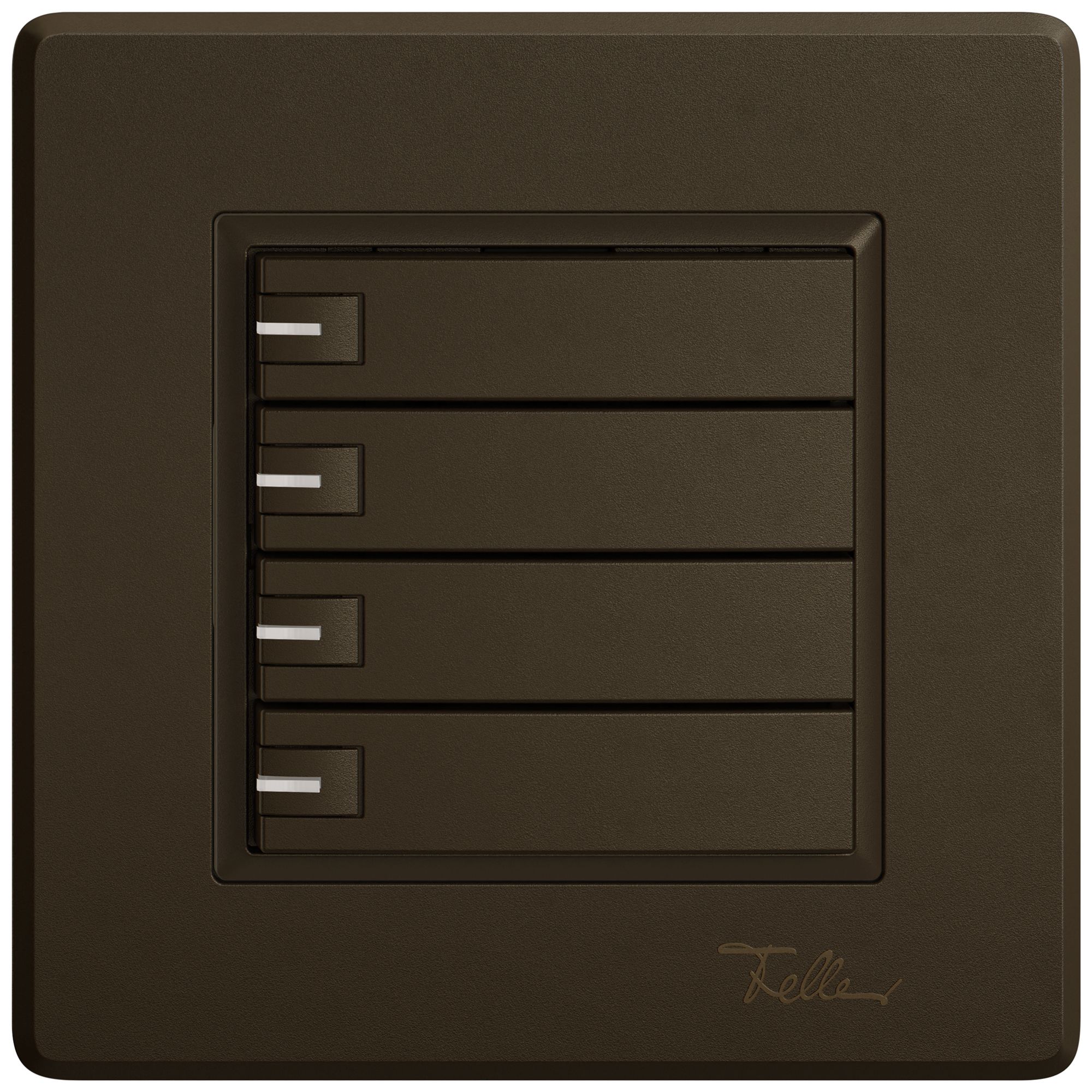 UP-Universaltaster EDIZIO.liv UNI SNAPFIX® 5…48V m.LED blau 4× 1-Tbed.br