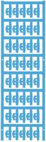 Marqueur de conducteur Weidmüller MultiCard SFC p.Ø1.5…2.5mm 21×5.8mm PA66 bleu