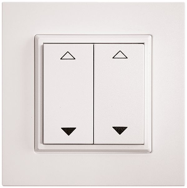 AP-RF-Taster ALADIN EnOcean kallysto.pro, 2-fach, weiss, V/Λ