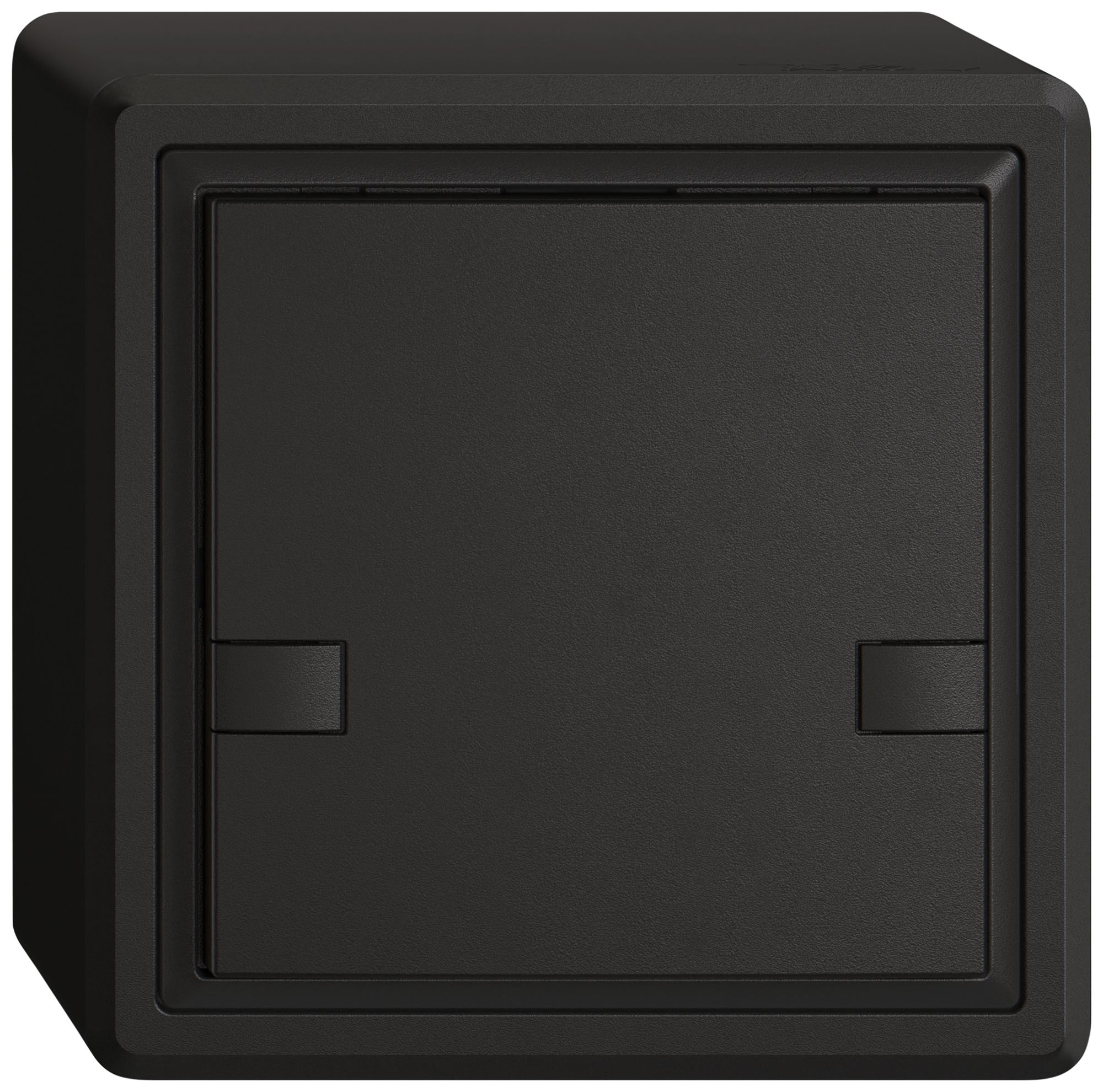 AP-Universaltaster EDIZIO.liv UNI SNAPFIX® o.LED 1× 2-Tbed.sz