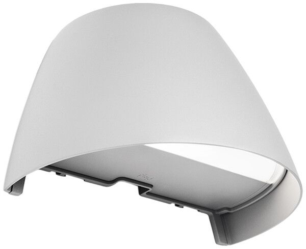 LED-Wandleuchte Plejd OUT-02-G 13W 2200…4000K IP44 DIM 143×232×143mm grau