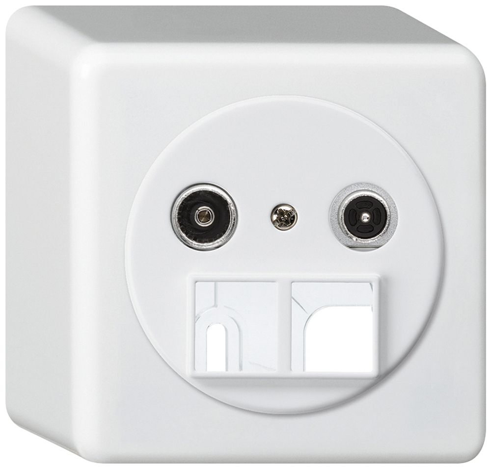 AP-Multimediadose basico TV-R 23dB 2GHz weiss