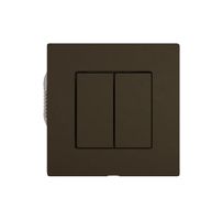 Druckschalter EDIZIO.liv Wiser SNAPFIX® 2 Kanal 2 Tasten br