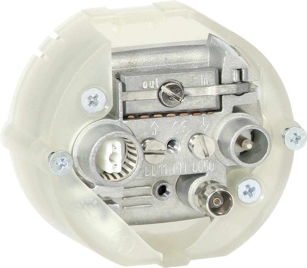 Datendose TV-R DD11 5…65MHz Einsatz isoliert