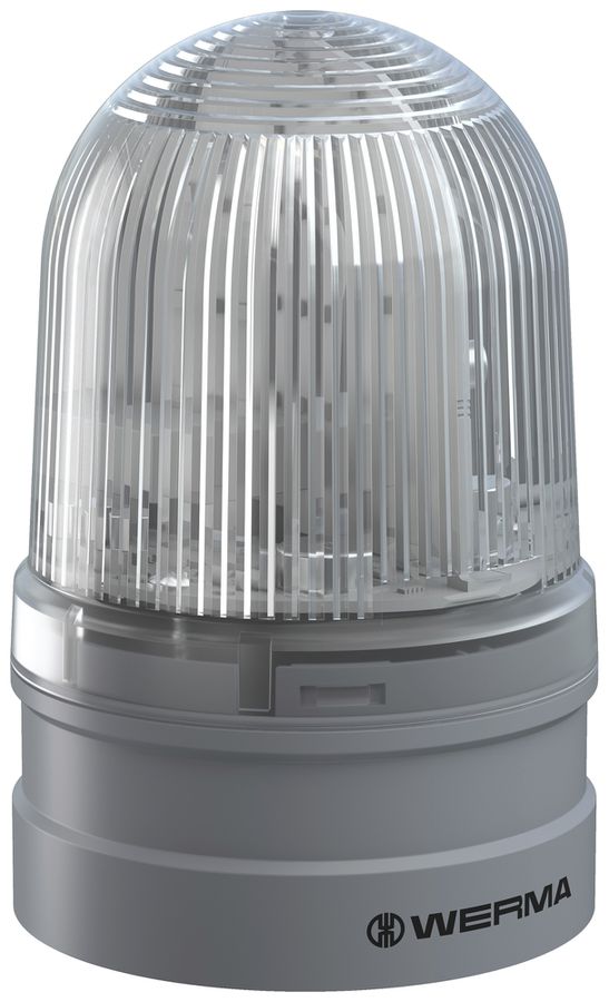 Blinkleuchte WERMA Midi TwinLIGHT, 12/24VAC/DC, klar