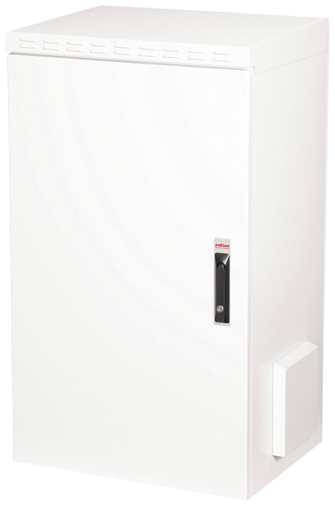 Coffret mural 19" ROLINE Pro 600×1068×450mm 20UH 1×porte acier gris