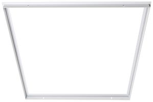 Einbaurahmen ESYLUX JUNA 600×600×31mm Aluminium weiss