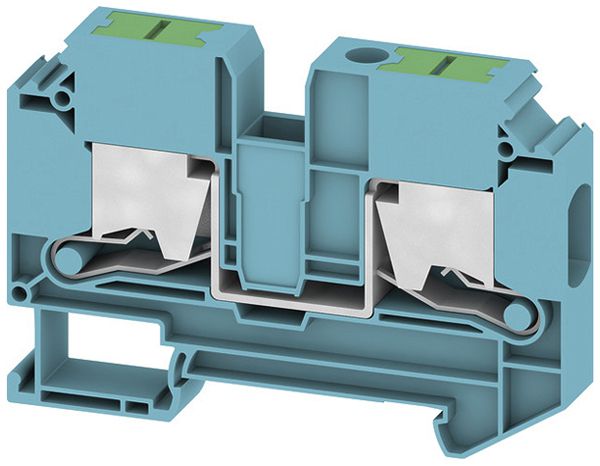 Borne de passage joignable WM SL2C 1.5…16mm² 57A/1000V snap-in DIN35 bl