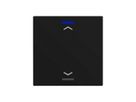 EB-Taster KNX RGBW MDT BE-TAL60T116.A1 1T/2B Temp.schwarz matt "Jalousie"