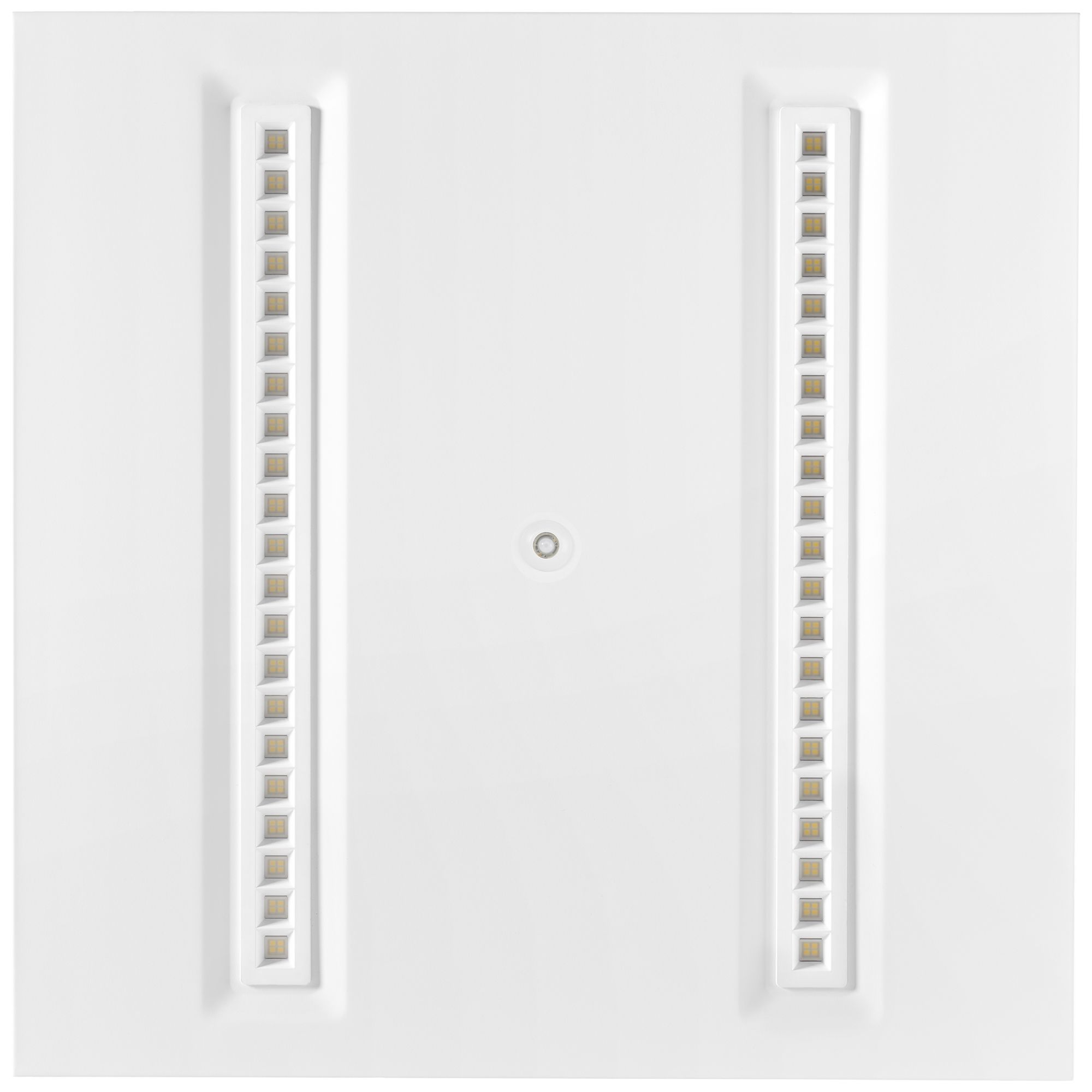 EB-LED-Deckenleuchte Sylvania OptiClip 600 PIR 27W 3100lm 830 IP40 DIM weiss