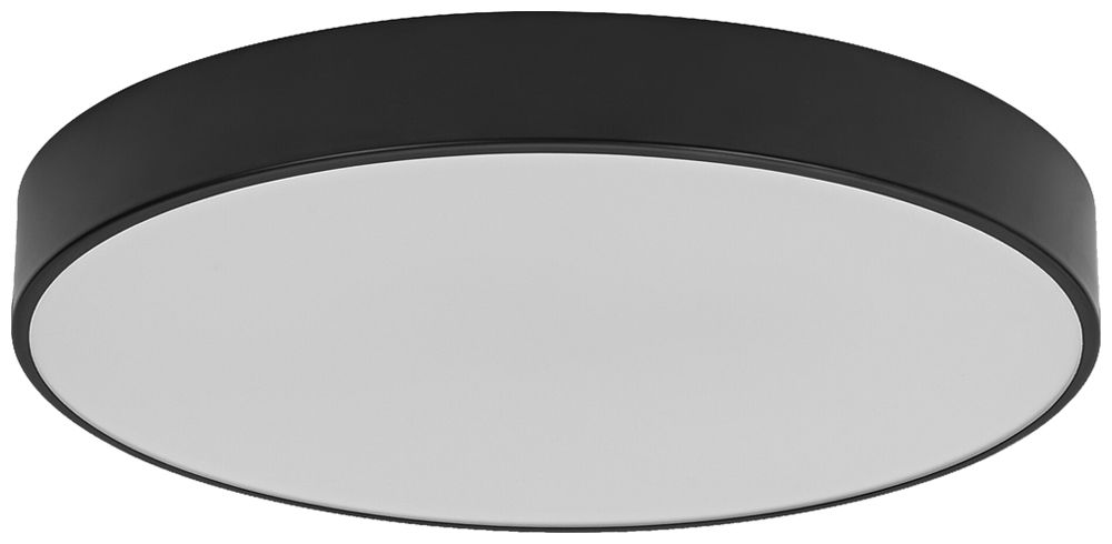 LED-Deckenleuchte LEDVANCE CEILING MOIA 24W 1800lm 3000K Ø380mm schwarz