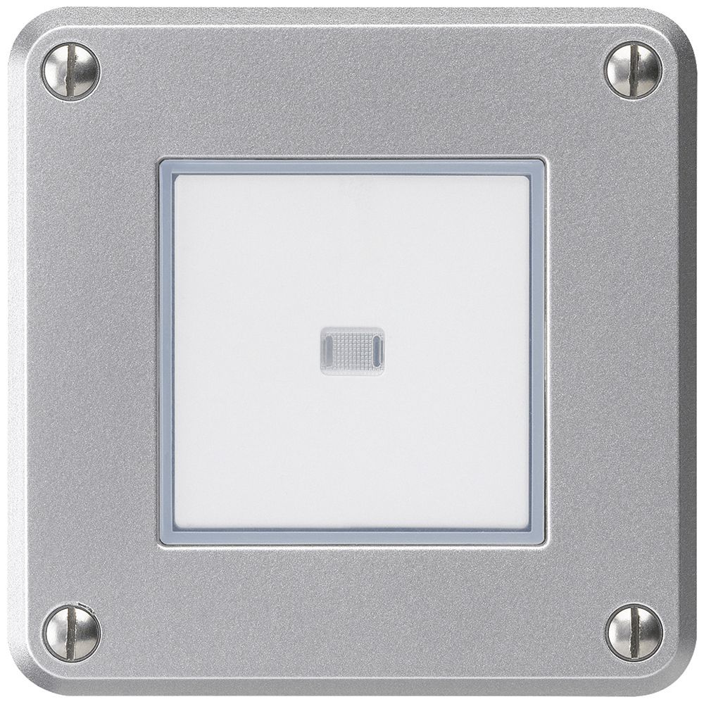 Interruttore INC robusto IP55 schema 6 illuminato alluminio per combinazione