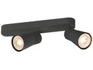 Spot SLV PURI 2.0 Cone CW GU10 2×6W DIM 258×42×138mm schwarz