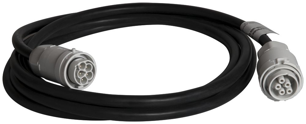 Verbindungskabel DOTLUX HIGHFORCE auto Phasenwechsel 5×1.5mm² Stecker/Buchse 3m