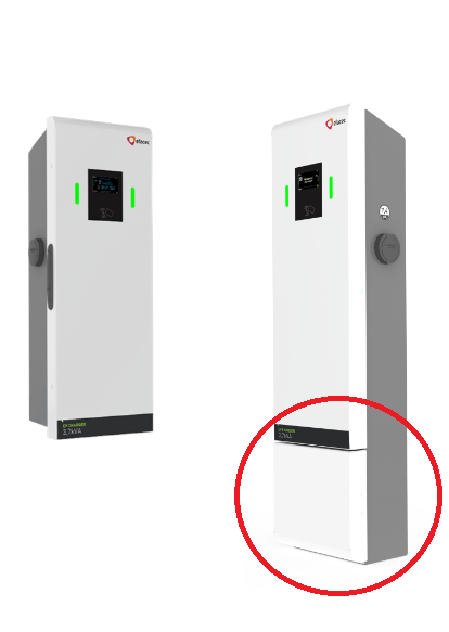 Standfuss ohne Tür Für EFACEC Public Charger