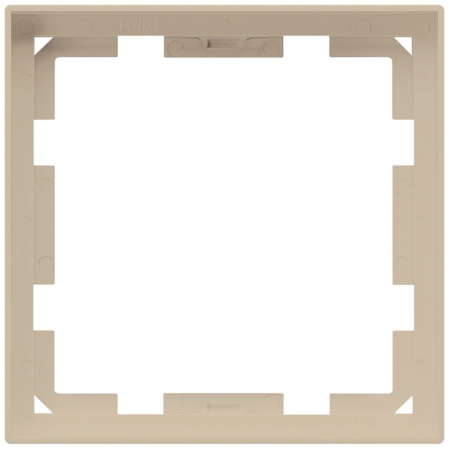 Frontrahmen KNX Hager kallysto für RTR beige