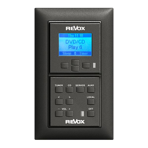 Combinaison ENC Revox noir grd. I-I vertical EDIZIOdue