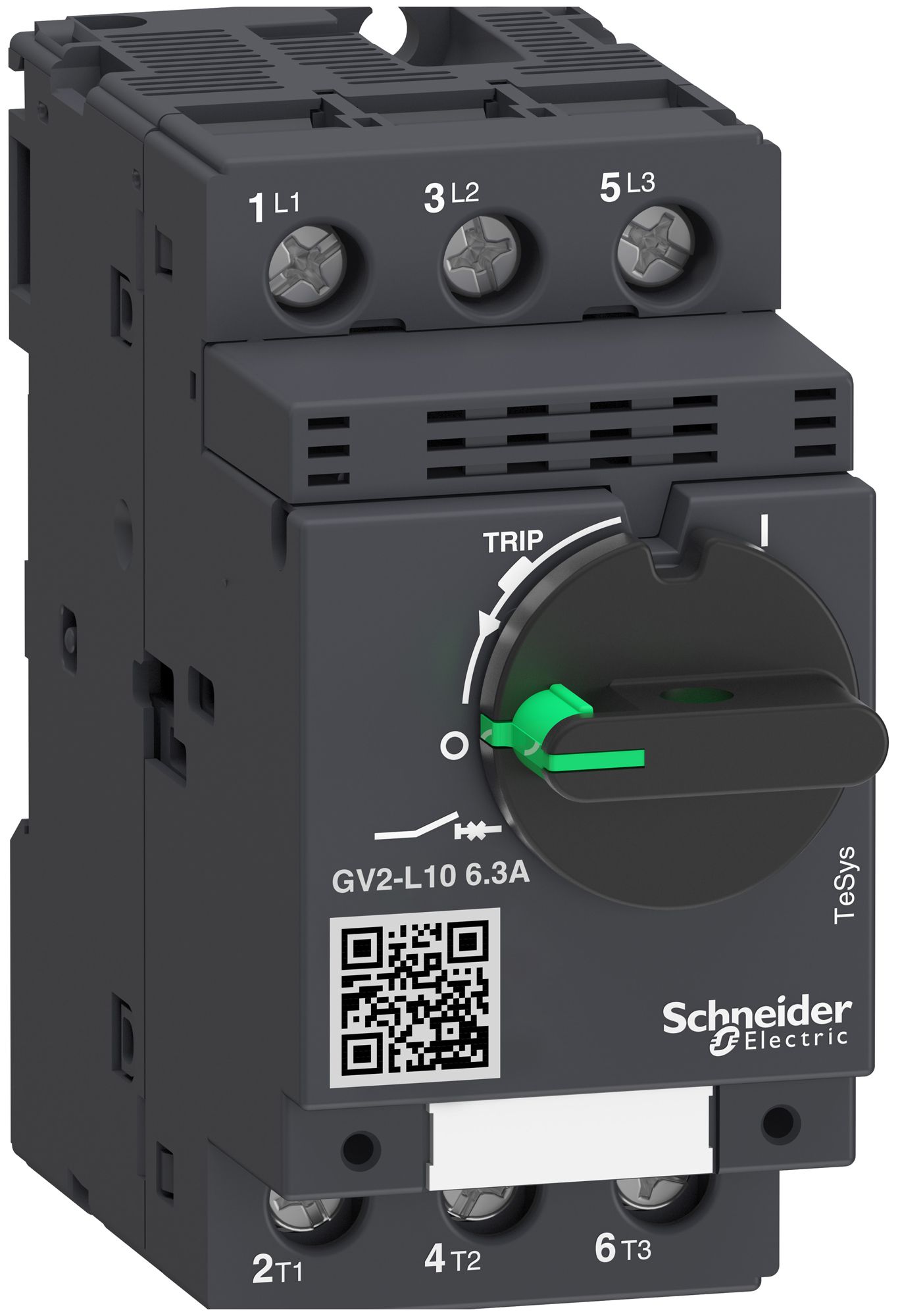 Démarreur moteur Schneider Electric GV2-L 6.3A